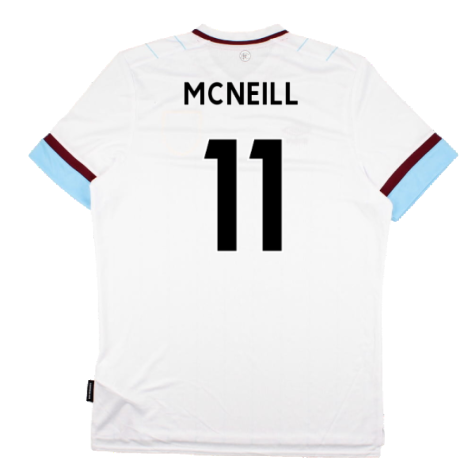 Burnley 2021-22 Away Shirt (Sponsorless) (S) (Excellent) (McNEILL 11)