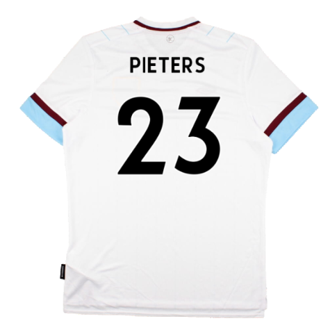 Burnley 2021-22 Away Shirt (Sponsorless) (S) (Mint) (PIETERS 23)