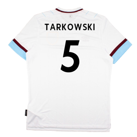 Burnley 2021-22 Away Shirt (Sponsorless) (XL) (Mint) (TARKOWSKI 5)