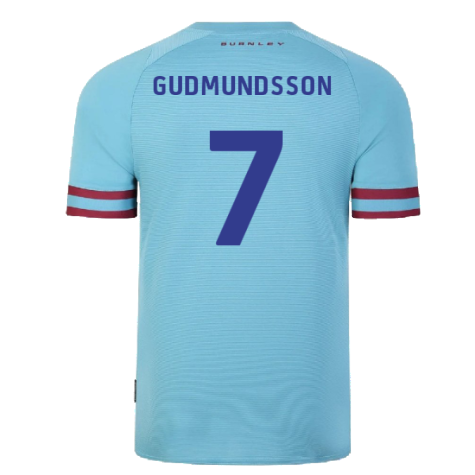 Burnley 2022-23 Away Shirt (Sponsorless) (XXL) (Excellent) (GUDMUNDSSON 7)