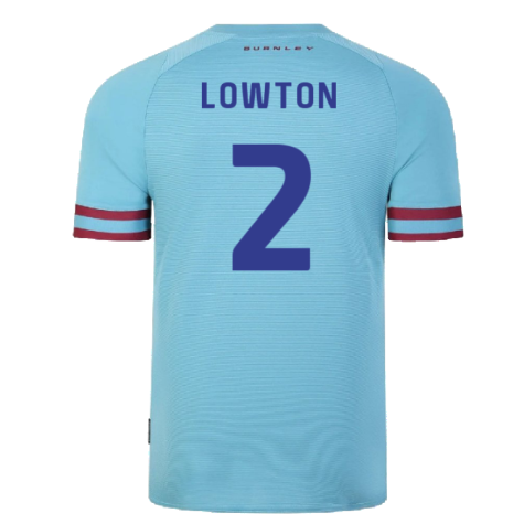 Burnley 2022-23 Away Shirt (Sponsorless) (XXL) (Excellent) (LOWTON 2)