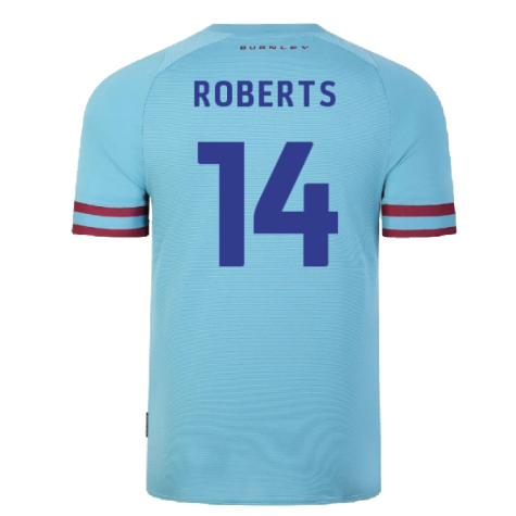 Burnley 2022-23 Away Shirt (Sponsorless) (M) (Mint) (ROBERTS 14)