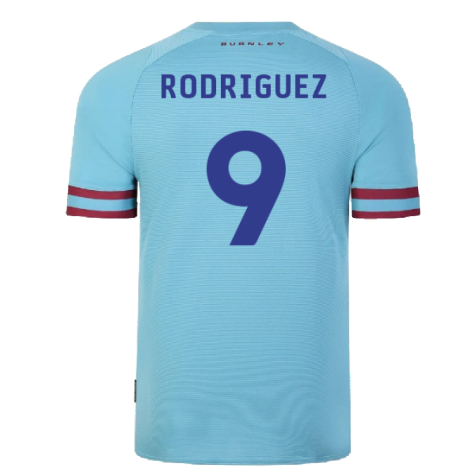 Burnley 2022-23 Away Shirt (Sponsorless) (XXL) (Excellent) (RODRIGUEZ 9)