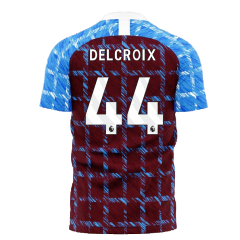 Burnley 2025-2026 Home Concept Football Kit (Libero) (Delcroix 44)