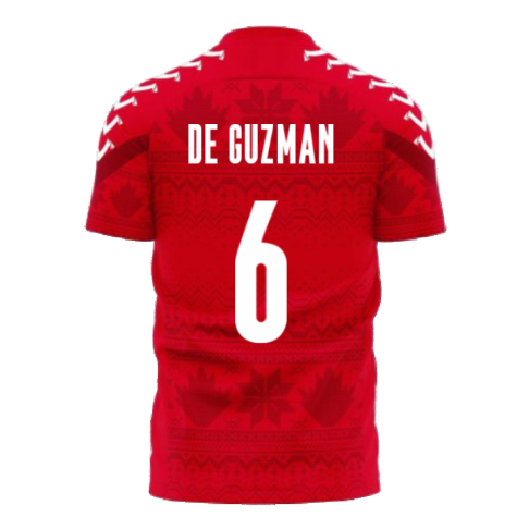 Canada 2024-2025 Home Concept Football Kit (Viper) (De Guzman 6)