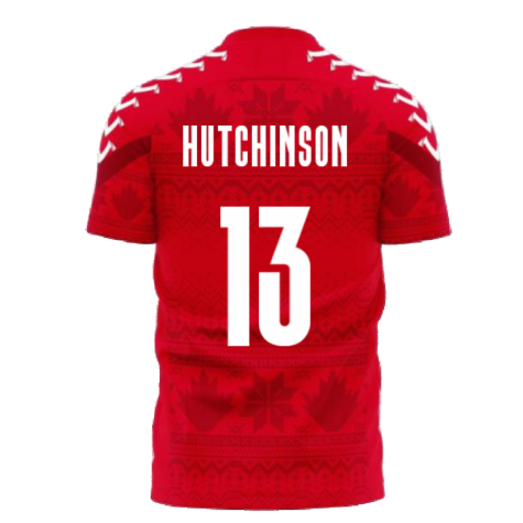 Canada 2024-2025 Home Concept Football Kit (Viper) (Hutchinson 13)