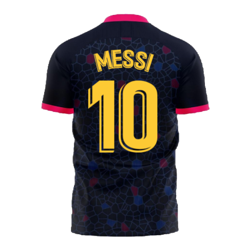 Catalonia 2024-2025 Away Concept Football Kit (Libero) (MESSI 10)