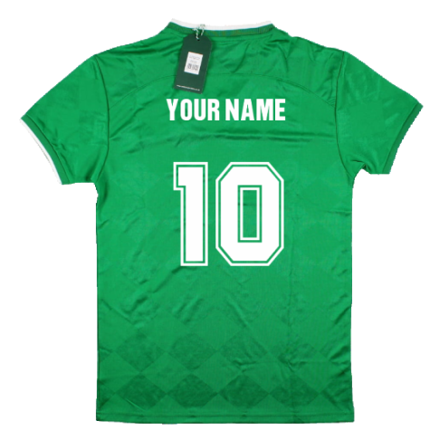 Celtic 1988 Centenary Retro Green Tee (Your Name)