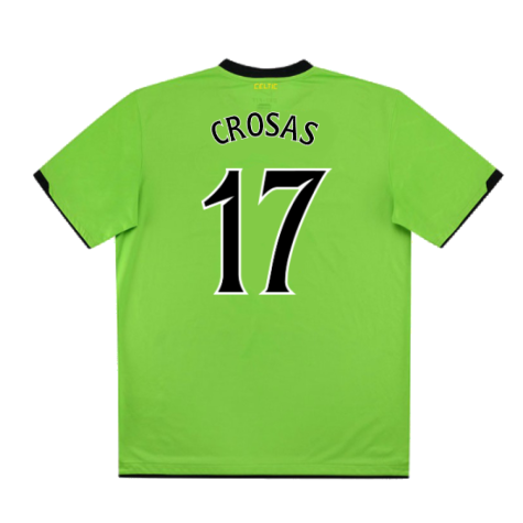 Celtic 2010-11 Away Shirt (XL) (Mint) (Crosas 17)