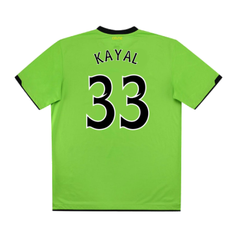 Celtic 2010-11 Away Shirt (XL) (Mint) (Kayal 33)