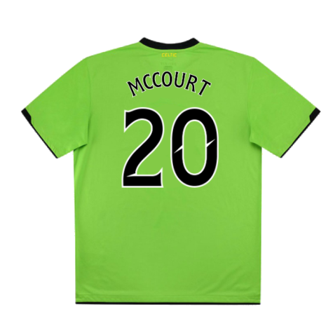 Celtic 2010-11 Away Shirt (XL) (Mint) (McCourt 20)