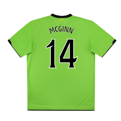 Celtic 2010-11 Away Shirt (XL) (Mint) (McGinn 14)
