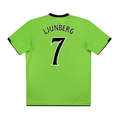 Celtic 2010-11 Away Shirt (M) (Excellent) (Ljunberg 7)