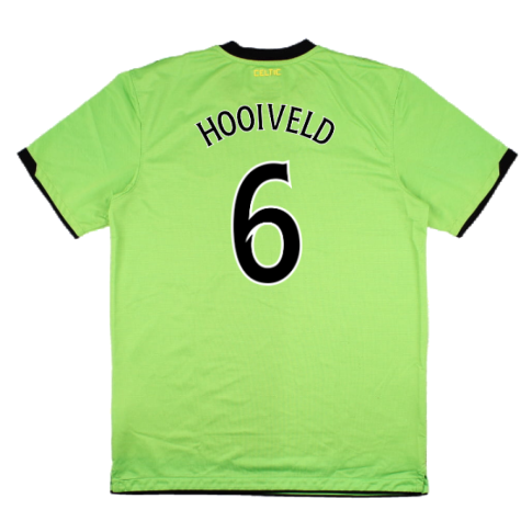Celtic 2010-11 Away Shirt (Sponsorless) (M) (Excellent) (Hooiveld 6)