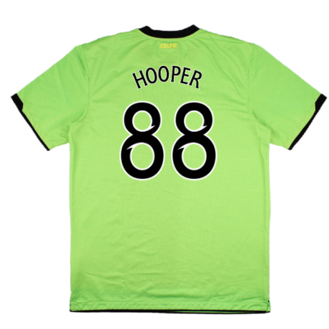 Celtic 2010-11 Away Shirt (Sponsorless) (M) (Excellent) (Hooper 88)