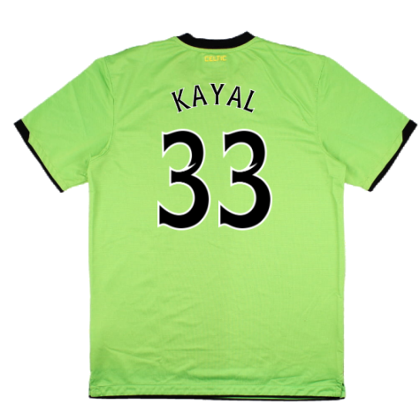 Celtic 2010-11 Away Shirt (Sponsorless) (M) (Excellent) (Kayal 33)