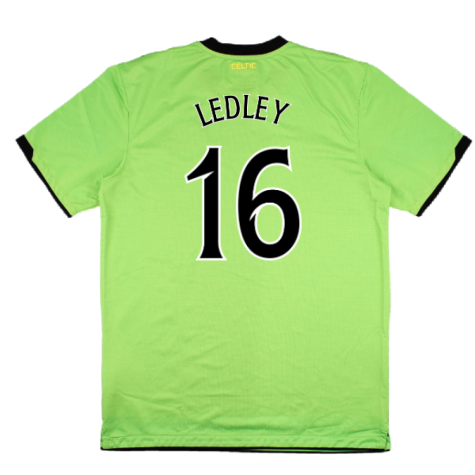Celtic 2010-11 Away Shirt (Sponsorless) (M) (Excellent) (Ledley 16)