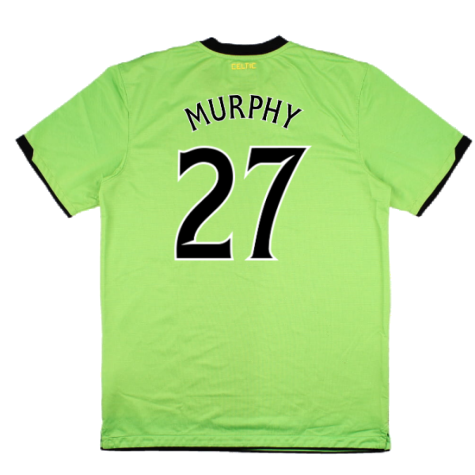 Celtic 2010-11 Away Shirt (Sponsorless) (M) (Excellent) (Murphy 27)