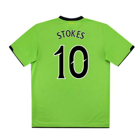 Celtic 2010-11 Away Shirt (M) (Excellent) (Stokes 10)