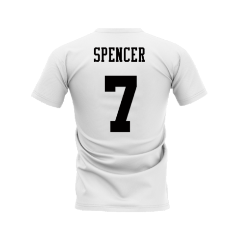 Chelsea 1995-1996 Retro Shirt T-shirts (White) (Spencer 7)