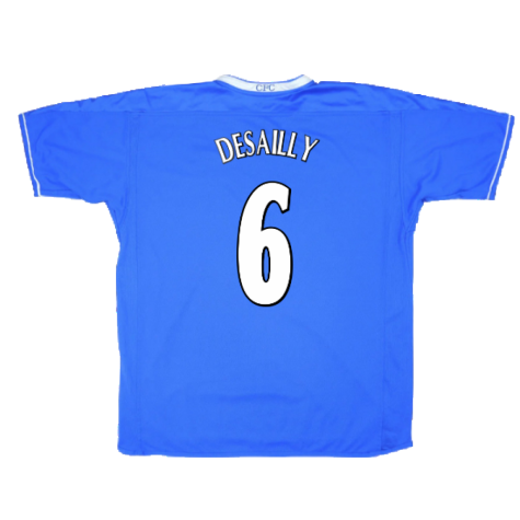 Chelsea 2003-05 Home Shirt (S) (Very Good) (Desailly 6)