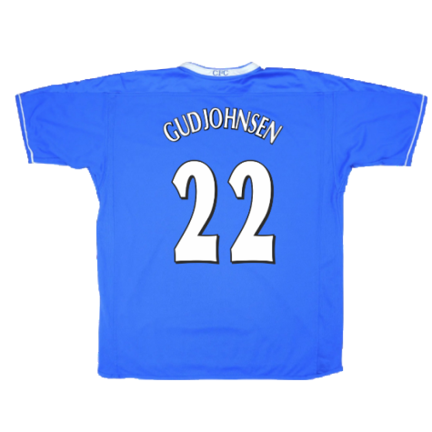 Chelsea 2003-05 Home Shirt (S) (Very Good) (Gudjohnsen 22)