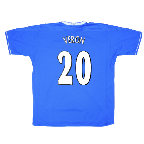 Chelsea 2003-05 Home Shirt (XXL) (Excellent) (Veron 20)