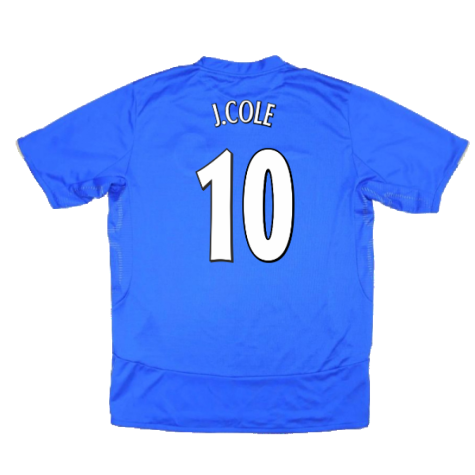 Chelsea 2005-06 Home Shirt (XL Boys) (Very Good) (J.Cole 10)