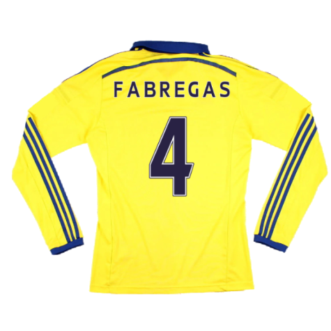 Chelsea 2014-15 Long Sleeve Away Shirt (S) (Excellent) (Fabregas 4)