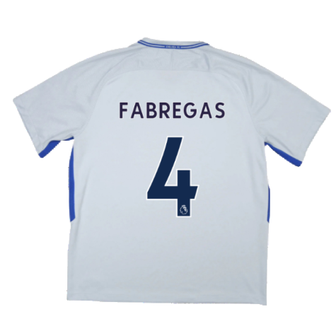 Chelsea 2017-18 Away Shirt (Very Good) (Fabregas 4)