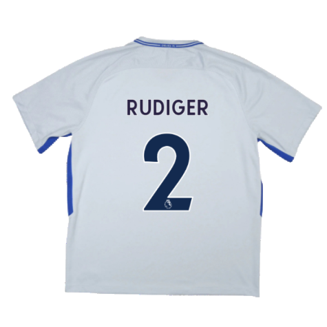 Chelsea 2017-18 Away Shirt (XLB) (Very Good) (Rudiger 2)