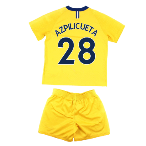 Chelsea 2018-19 Away Mini Kit (4-5y) (Azpilicueta 28) (Very Good)