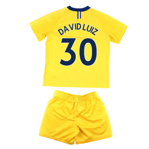 Chelsea 2018-19 Away Mini Kit (4-5y) (David Luiz 30) (Very Good)