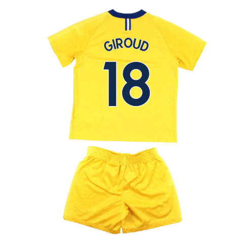 Chelsea 2018-19 Away Mini Kit (4-5y) (Giroud 18) (Very Good)