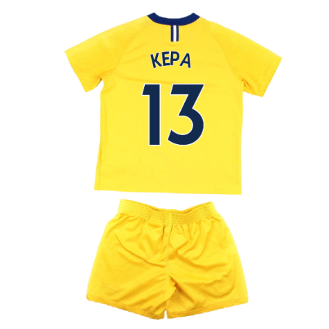 Chelsea 2018-19 Away Mini Kit (4-5y) (Kepa 13) (Very Good)