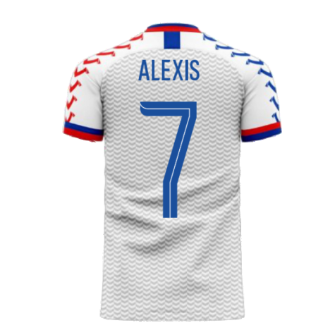 Chile 2024-2025 Away Concept Football Kit (Viper) (ALEXIS 7)