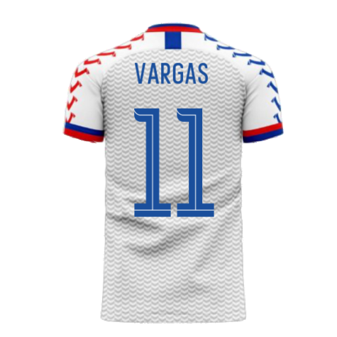 Chile 2025-2026 Away Concept Football Kit (Viper) (VARGAS 11)