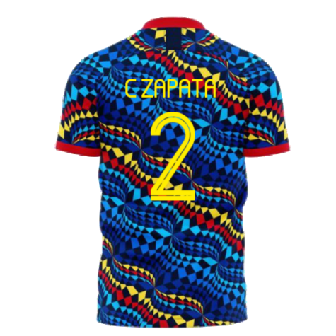 Colombia 2024-2025 Fourth Concept Football Kit (Libero) (C ZAPATA 2)