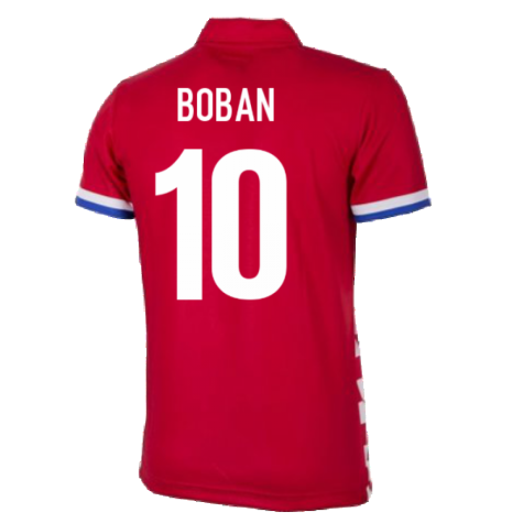 Croatia 1992 Retro Football Shirt (BOBAN 10)