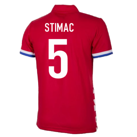 Croatia 1992 Retro Football Shirt (STIMAC 5)