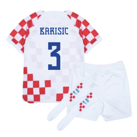 Croatia 2022-2023 Home Mini Kit (6-7y) (BNWT) (Barisic 3)