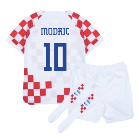 Croatia 2022-2023 Home Mini Kit (6-7y) (BNWT) (Modric 10)