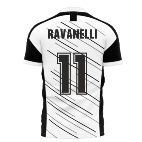 Derby 2024-2025 Home Concept Football Kit (Libero) (Ravanelli 11)