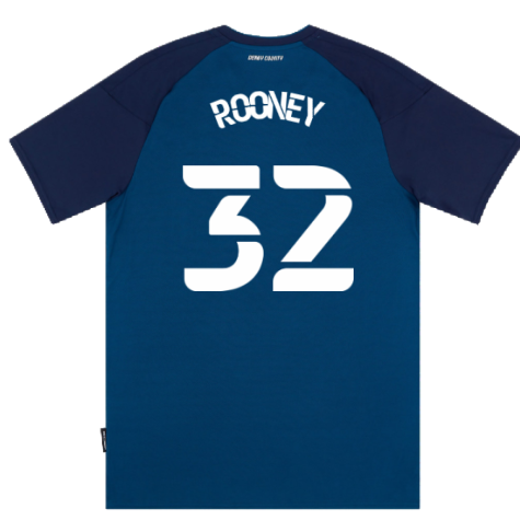 Derby County 2020-21 Away Shirt (S) (Mint) (Rooney 32)