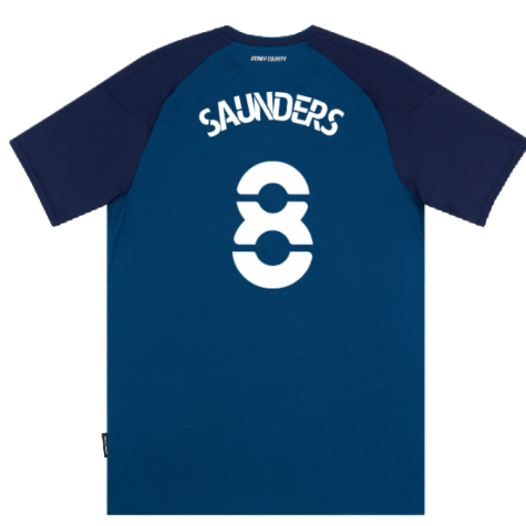 Derby County 2020-21 Away Shirt (M) (Excellent) (Saunders 8)