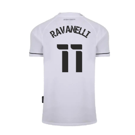 Derby County 2020-21 Home Shirt (S) (Excellent) (Ravanelli 11)
