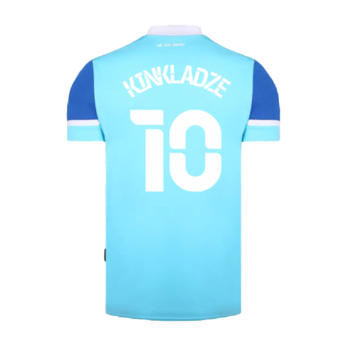 Derby County 2021-22 Away Shirt (XL) (Mint) (Kinkladze 10)