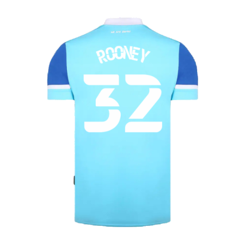 Derby County 2021-22 Away Shirt (XL) (Mint) (Rooney 32)