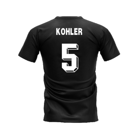 Dortmund 1996-1997 Retro Shirt T-shirt (Black) (Kohler 5)