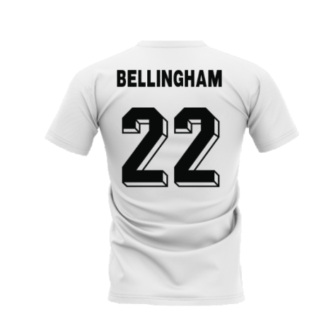 Dortmund 1996-1997 Retro Shirt T-shirt (White) (Bellingham 22)